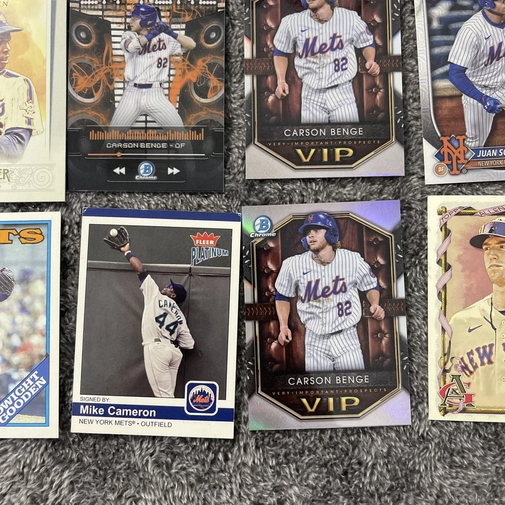 New York Mets‎ Baseball 40 Card Lot - Rookies, Stars, Inserts, Parallels